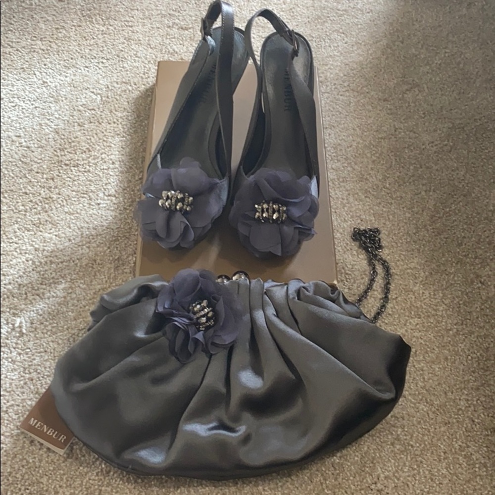 Menbur - shoe and purse set